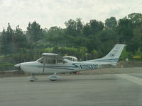 N3502Q @ POC - Parked at Howard Aviation - by Helicopterfriend