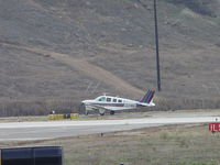 N40TR @ POC - Taxiing back to parking area after landing on 26L - by Helicopterfriend