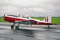 WZ856 @ EGXW - De Havilland Chipmunk T.10. From RAF No 7 AEF, Newton and seen at RAF Waddington's Photocall 94. - by Malcolm Clarke