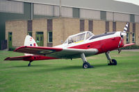 WP837 @ EGXC - De Havilland Chipmunk T.10. From RAF No 5 AEF, Cambridge and seen at RAF Coningsby's Photocall 94. - by Malcolm Clarke