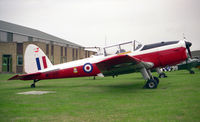 WP981 @ EGXC - De Havilland DHC-1 Chipmunk T10. From RAF No 5 AEF, Cambridge and seen at RAF Coningsby's Photocall 94. - by Malcolm Clarke