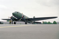 ZA947 @ EGVN - Douglas Dakota Mk3 (C-47A). From the Battle of Britain Memorial Flight and seen here at RAF Brize Norton's Photocall 94. - by Malcolm Clarke