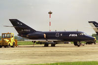 G-FRAU @ EGNV - Dassault Falcon (Mystere) 20DC at Durham Tees Valley Airport, UK. - by Malcolm Clarke