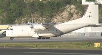 50 48 @ TNCM - A german airforce transall C-160D park at TNCM.
