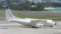 50 48 @ TNCM - the german airforce Transall C-160D waiting for there next flight