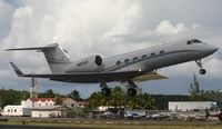 N251VP @ TNCM - departing from St maarten