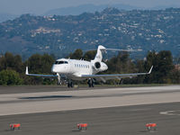 N537XJ @ KSMO - N537XJ arriving on RWY 21 - by Torsten Hoff