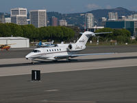 N949QS @ KSMO - N949QS departing from RWY 21 - by Torsten Hoff