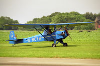 G-BCYH @ EGBR - Cadet lll Motor Glider (Slingsby T-31 conversion) at Breighton Airrfield, UK. - by Malcolm Clarke