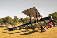 G-AAVJ @ WOBURN - Moth Aircraft DH-60GMW Gipsy Moth.  At the Famous Grouse DH Moth Rally 1989 held in the grounds of Woburn Abbey. - by Malcolm Clarke