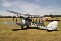 G-ABEV @ WOBURN - De Havilland DH-60G Gipsy Moth at the Famous Grouse DH Moth Rally 1989 held in the grounds of Woburn Abbey - by Malcolm Clarke