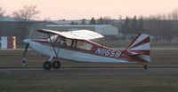 N11658 @ KAXN - 1972 Bellanca 7GCAA taxiing in after landing. - by Kreg Anderson