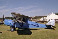 G-AAZP @ WOBURN - 1930 De Havilland DH80A at the Famous Grouse DH Moth Rally 1989 held in the grounds of Woburn Abbey. - by Malcolm Clarke