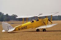 G-AHIZ @ WOBURN - De Havilland DH-82A Tiger Moth II.  At the De Havilland Tiger Moth Rally held in the grounds of Woburn Abbey. - by Malcolm Clarke