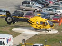 N381PH @ 96IN - Landing at VA Medical Center in Indianapolis.