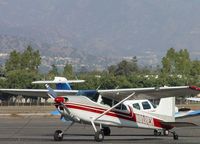 N919EH @ POC - Parked in Transient Parking - by Helicopterfriend
