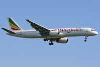 ET-AMT @ EGLL - Short final to 09L at Heathrow. - by MikeP