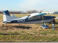 N74CF @ TDZ - At the EAA breakfast fly-in - Toledo, Ohio. - by Bob Simmermon