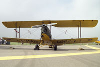 G-ANON @ EGXE - De Havilland DH-82A Tiger Moth II at RAF Leeming's Air Fair 94. - by Malcolm Clarke