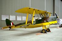 G-AJTW @ EGXW - De Havilland DH-82A Tiger Moth II.  As N6965 of the Royal Air Force at RAF Waddington's Air Show in 1995. - by Malcolm Clarke