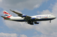 G-CIVP @ EGLL - Now with additional One World titling. - by MikeP