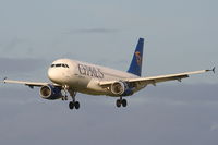 5B-DBD @ EGCC - Cyprus Airways - by Chris Hall