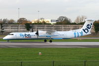 G-FLBB @ EGCC - flybe, DHC-8-402 Dash 8 - by Chris Hall