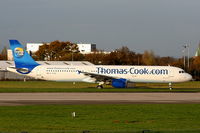 G-TCDA @ EGCC - Thomas Cook Airlines - by Chris Hall