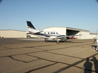 N81MV @ KFUL - 2008 Hawker Beechcraft Corp C90GTI