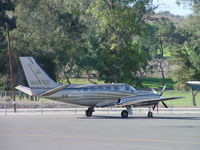 N441BB @ POC - Back visiting at Brackett again, parked in Transient Parking - by Helicopterfriend