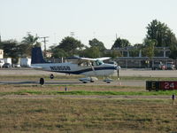 N5595B @ KFUL - 1956 Cessna 182A