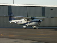 N5955B @ KFUL - 1956 Cessna 182A - by ttphotography