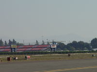 N623AP @ POC - On final for touch and go on 26L - by Helicopterfriend