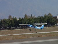 N623AP @ POC - Touched and now is climbing from 26L - by Helicopterfriend