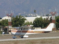 N5852E @ POC - Touched down and rolling out - by Helicopterfriend