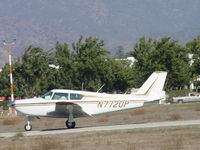 N7720P @ POC - On the runway rolling out - by Helicopterfriend
