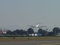 N345DG @ POC - On final 26L Brackett - by Helicopterfriend