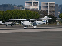 N881AC @ KSMO - N881AC departing from RWY 21 - by Torsten Hoff