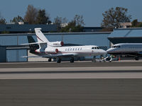 N196FJ @ KSMO - N196FJ getting repositioned on the ramp - by Torsten Hoff