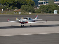 N725HP @ KSMO - N725HP departing from RWY 21 - by Torsten Hoff