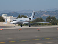 N499QS @ KSMO - N499QS departing from RWY 21 - by Torsten Hoff