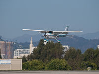 N759NZ @ KSMO - N759NZ arriving on RWY 21 - by Torsten Hoff
