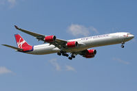 G-VFIT @ EGLL - Short final to 09L at Heathrow. - by MikeP