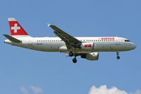 HB-IJB @ EGLL - Short final to 09L at Heathrow. - by MikeP