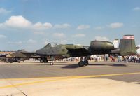 80-0195 @ MHZ - A-10A Thunderbolt of 510th Tactical Fighter Squadron/81st Tactical Fighter Wing on display at the 1988 Mildenhall Air Fete. - by Peter Nicholson
