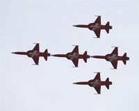UNKNOWN @ EDDH - Patrouille Swiss at Hamburg sky - by Holger Zengler