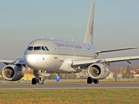 A7-CJB @ GRZ - First Qatar A319 in Graz! - by Roland Aigner