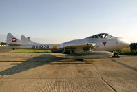 U-1220 @ EGTC - De Havilland Vampire T55 (DH-115).  Ex Swiss AF and purchased at auction in Sion January 23rd 1991 for delivery to the USA (as N391RH). - by Malcolm Clarke