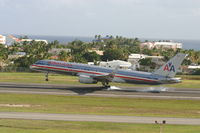 N615AM @ TNCM - N615am american airlines doing there thing