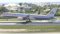 N634AA @ TNCM - Landing at tncm